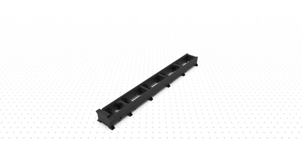 Heavy-duty welded machine bed with thermal stress relief for fiber tube laser cutting machine