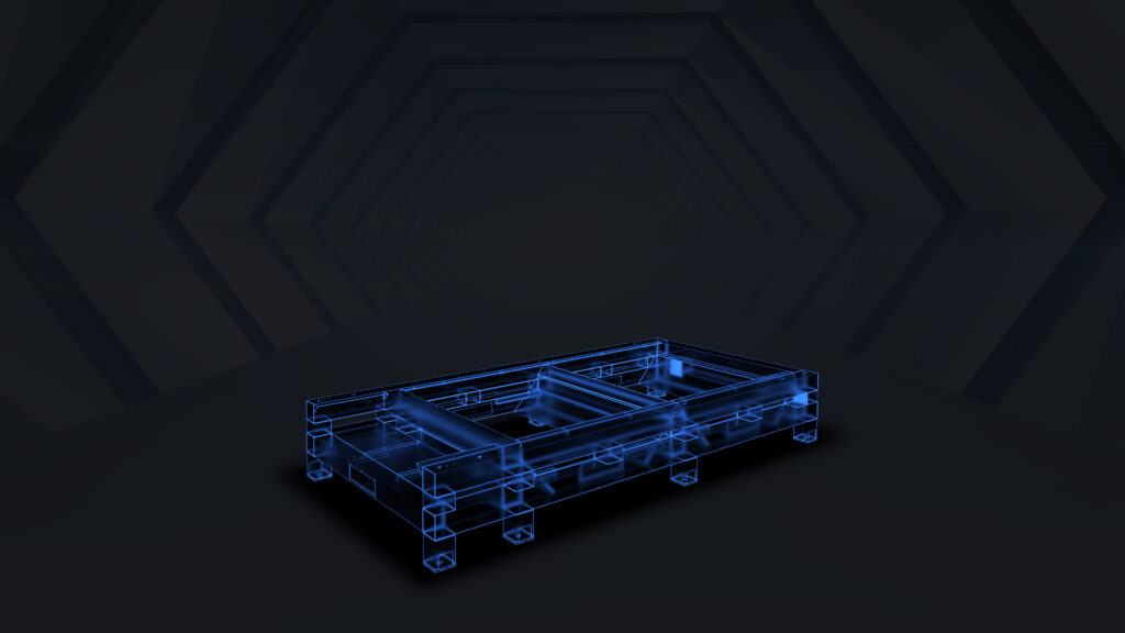 Magick MK-S heavy-duty welded machine bed with high-temperature thermal annealing
