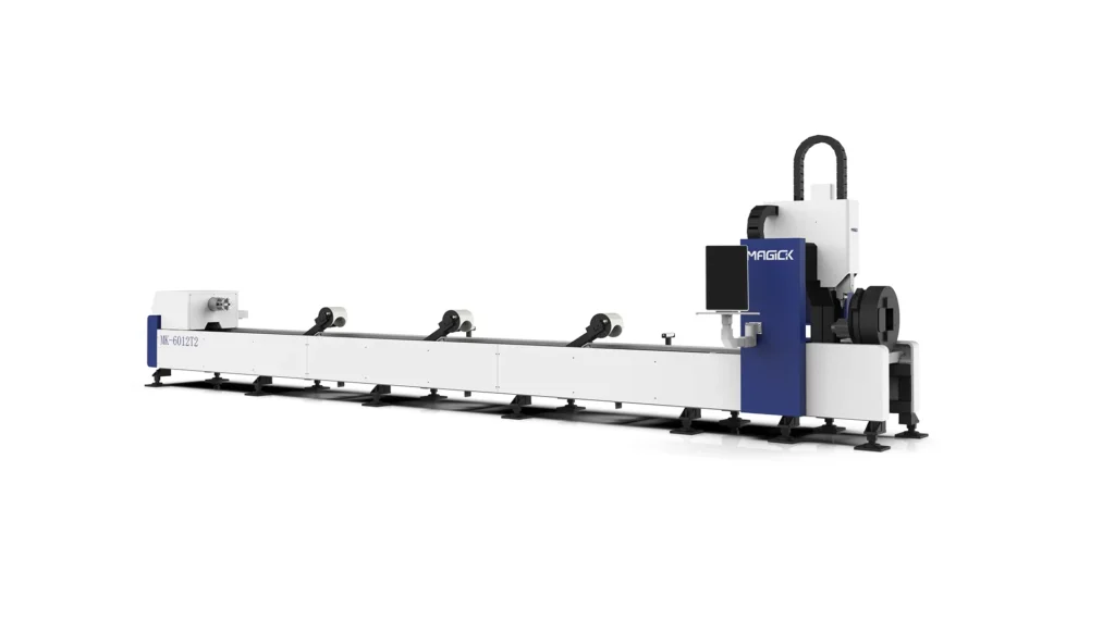 Entry-level CNC fiber laser tube cutting machine for mid-range metal fabrication