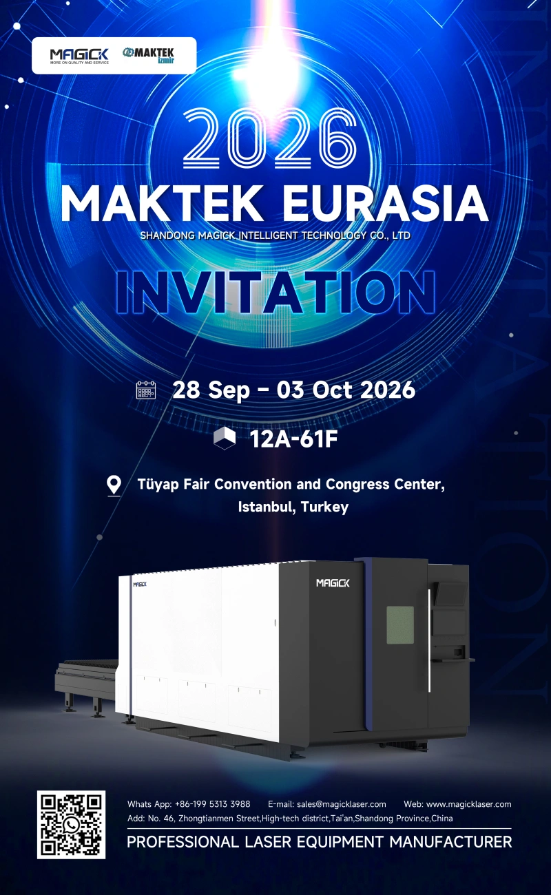 MAGICK MAKTEK EURASIA 2026 Exhibition Invitation