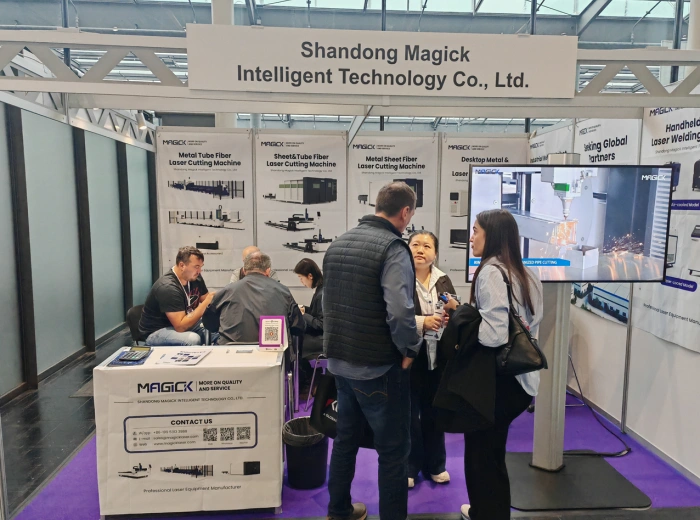 Customer interactions and business discussions with MAGICK at EuroBLECH 2026